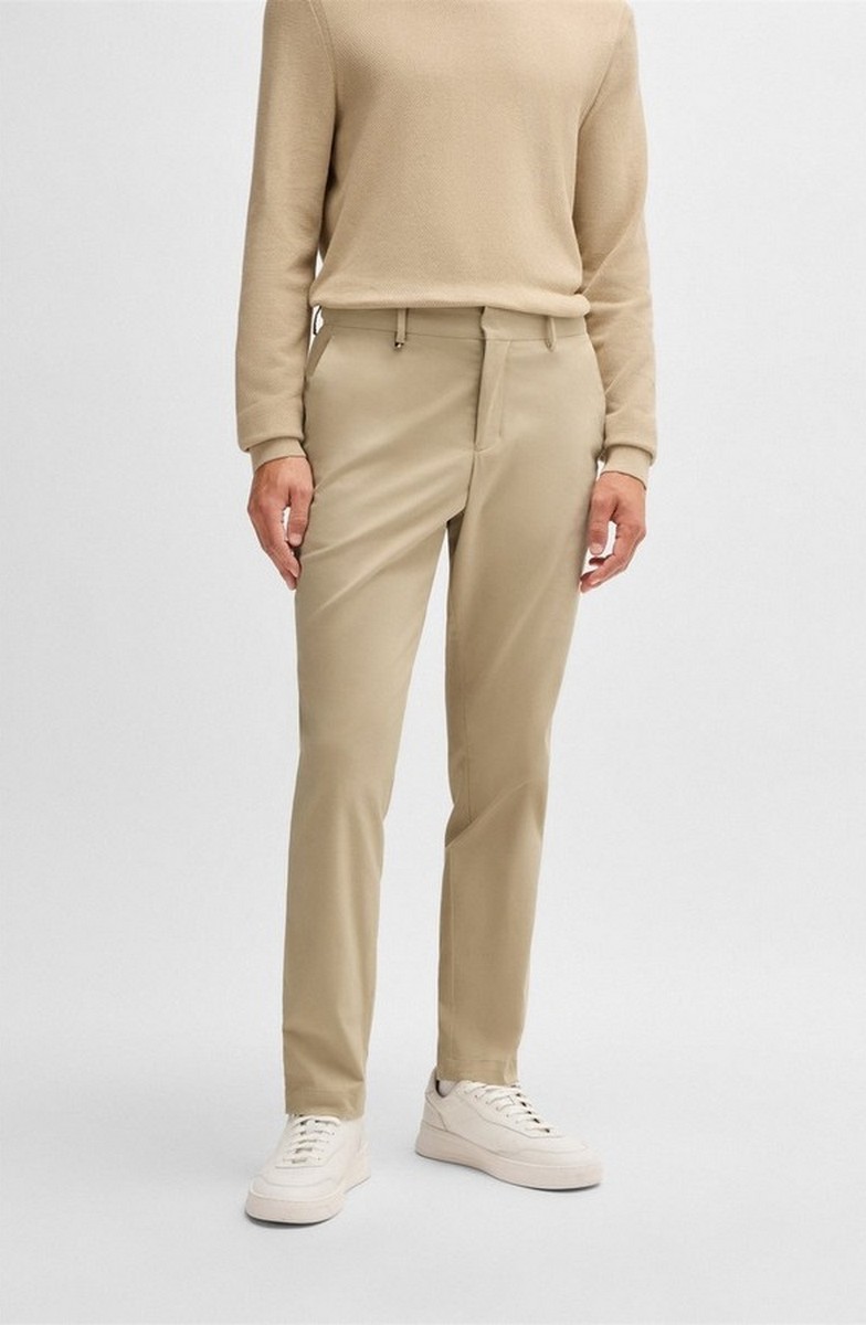 Boss Boss Ανδρικό Παντελόνι Slim Fit Βαμβακερό
