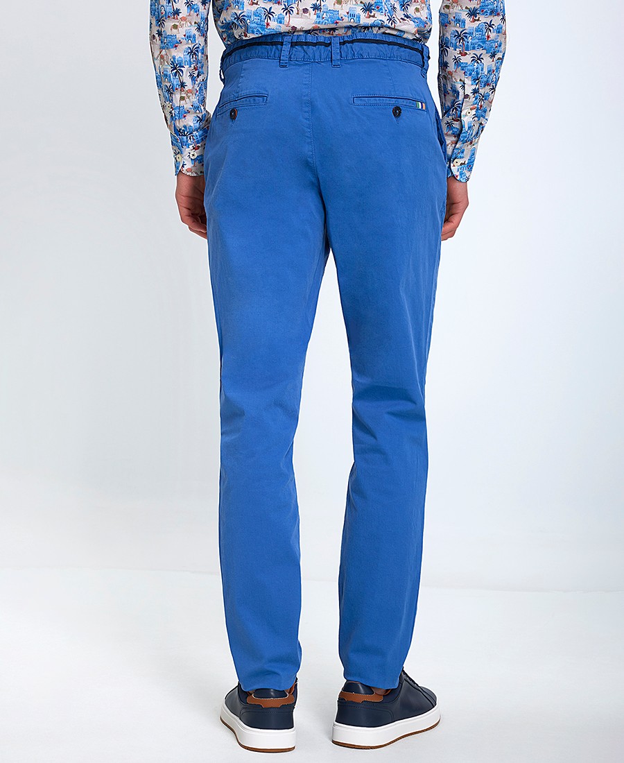 A Fish named Fred Ανδρικό Βαμβακερό Παντελόνι Chino Garment Dye Slim Fit φωτογραφία