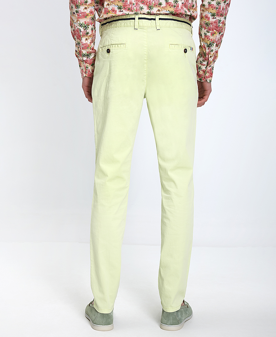 A Fish named Fred Ανδρικό Βαμβακερό Παντελόνι Chino Garment Dye Slim Fit φωτογραφία