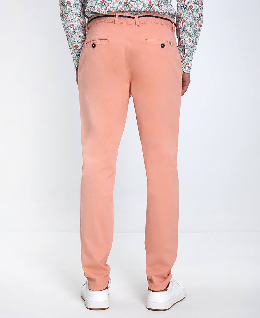 A Fish named Fred Ανδρικό Βαμβακερό Παντελόνι Chino Garment Dye Slim Fit φωτογραφία