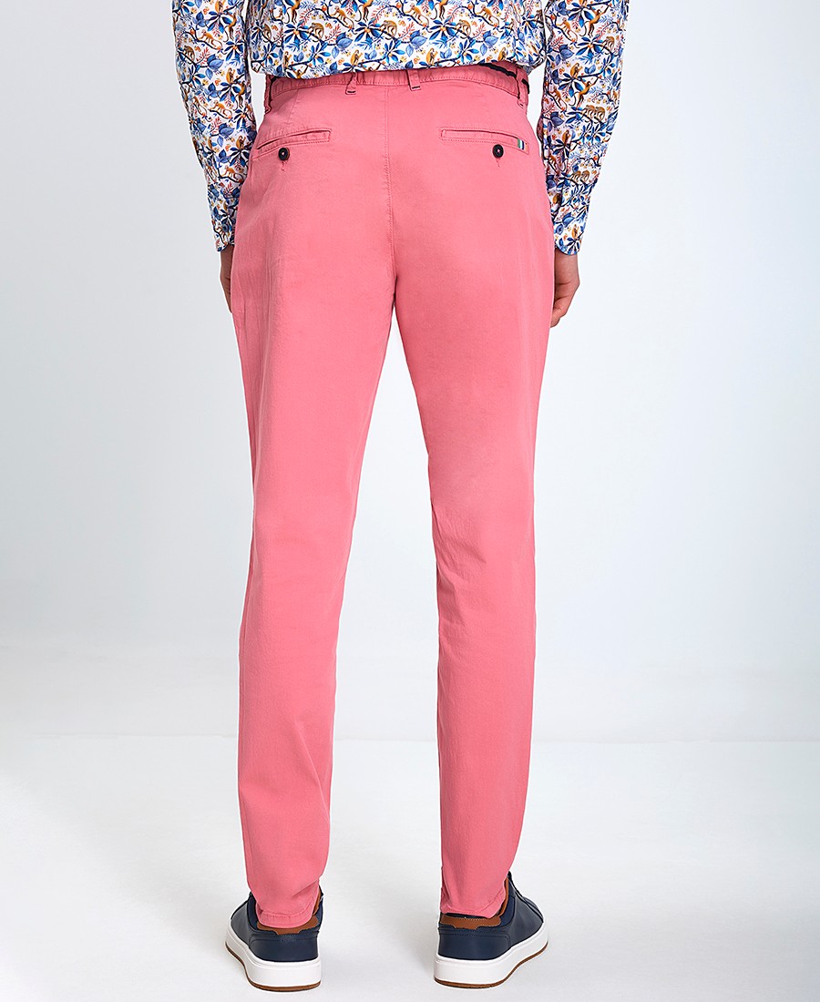 A Fish named Fred Ανδρικό Βαμβακερό Παντελόνι Chino Garment Dye Slim Fit φωτογραφία