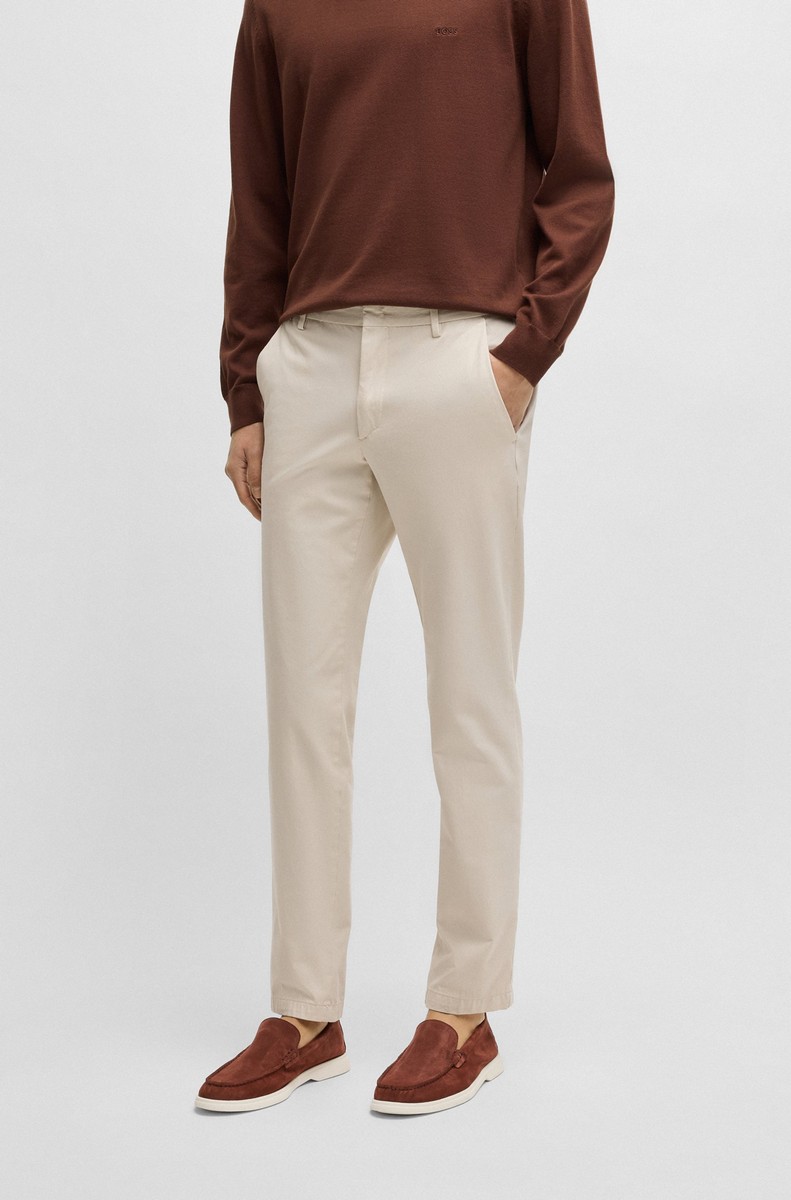 Boss Ανδρικό Παντελόνι Kaito1_T Slim Fit