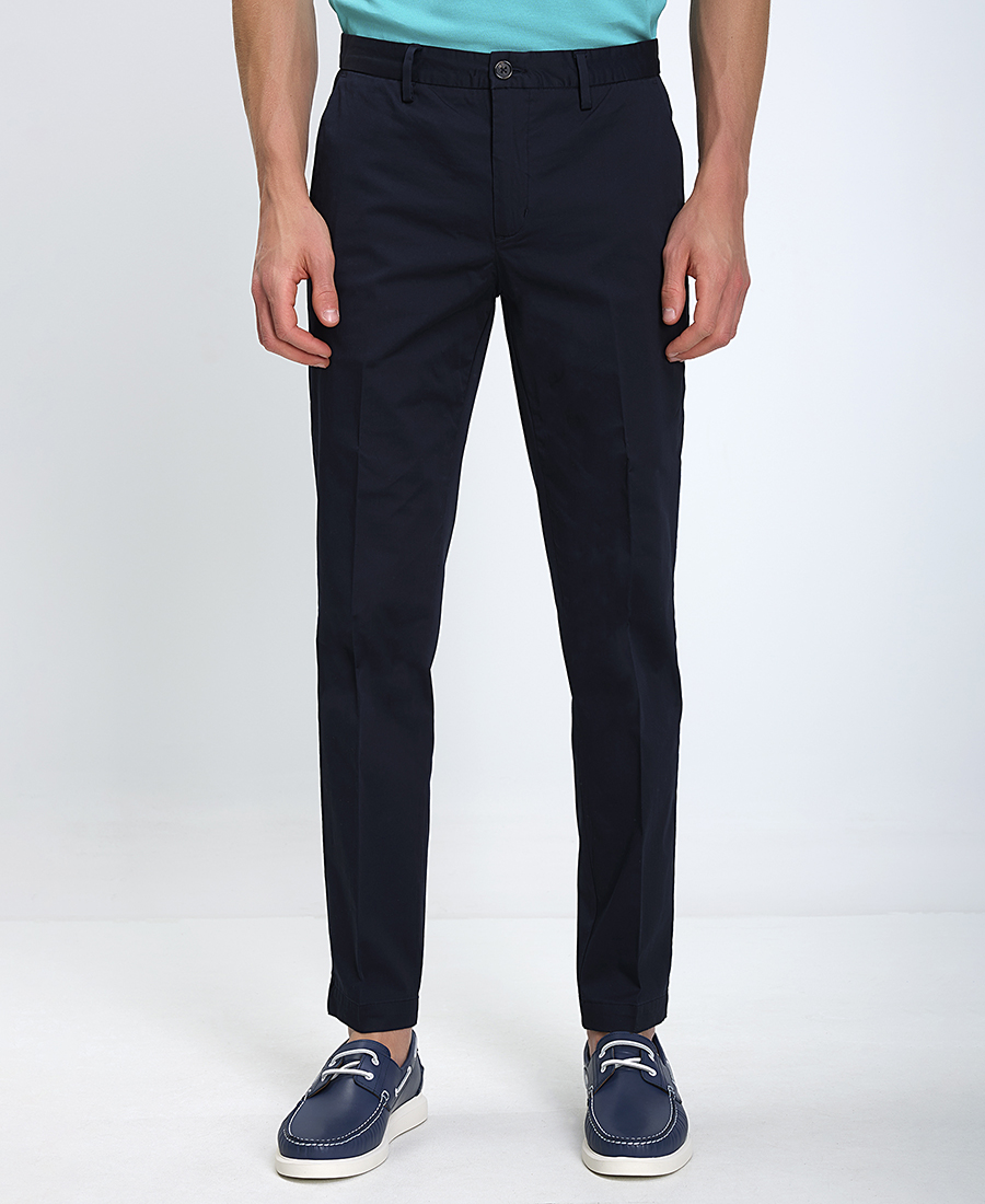 Markup Ανδρικό Παντελόνι Slim Fit Βαμβακερό Με Ελαστίνη Μπλε