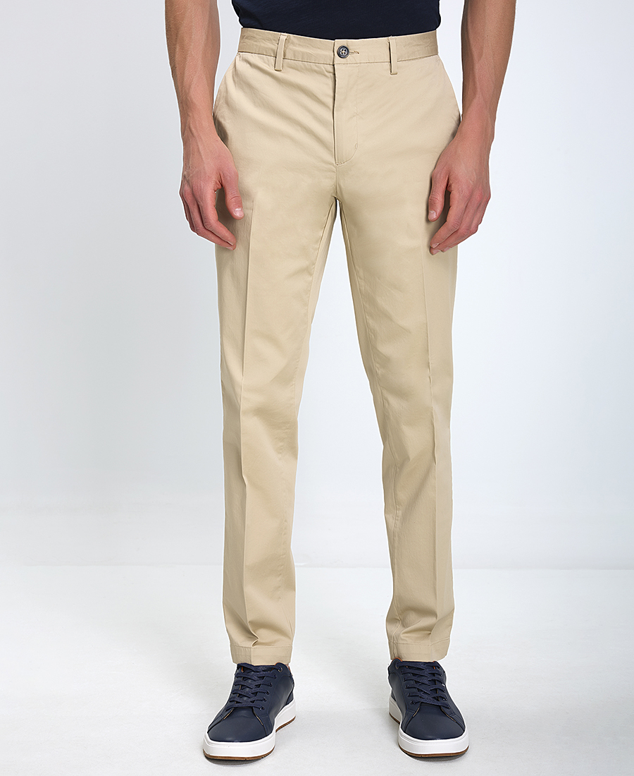 Markup Ανδρικό Παντελόνι Slim Fit Βαμβακερό Με Ελαστίνη Μπλε