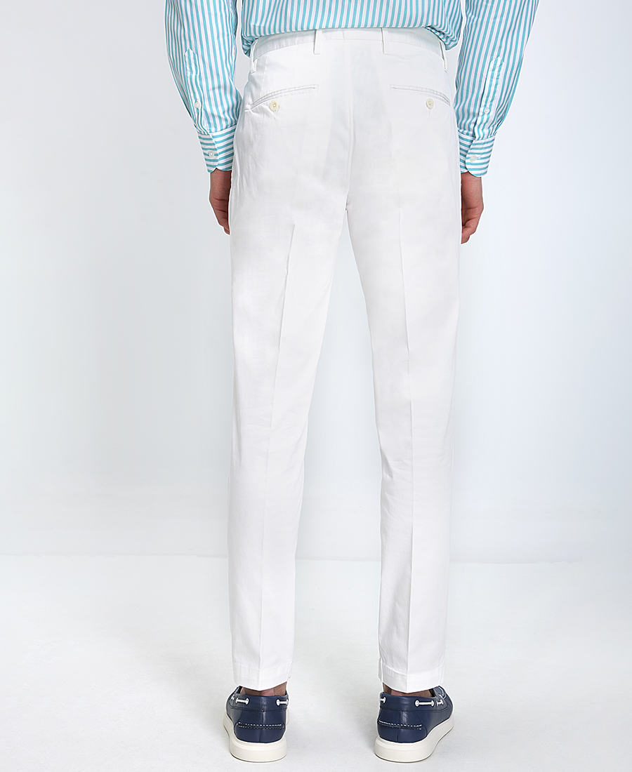 Markup Ανδρικό Παντελόνι Slim Fit Βαμβακερό Με Ελαστίνη Μπλε φωτογραφία