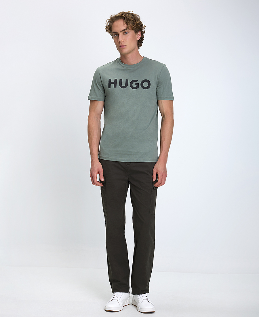 Lyle & Scott Ανδρικό Παντελόνι Cargo Regular Fit Βαμβακερό Με Πλαϊνές Τσέπες Και Κεντημένο Λογότυπο φωτογραφία