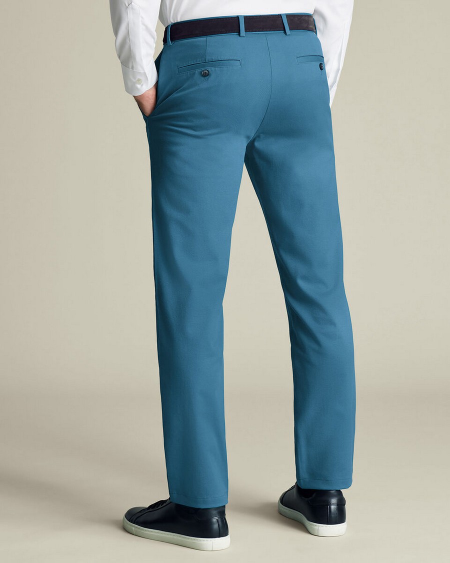 Charles Tyrwhitt Ανδρικό Παντελόνι Chinos Βαμβακερό με Stretch Non-Iron Modern Fit φωτογραφία