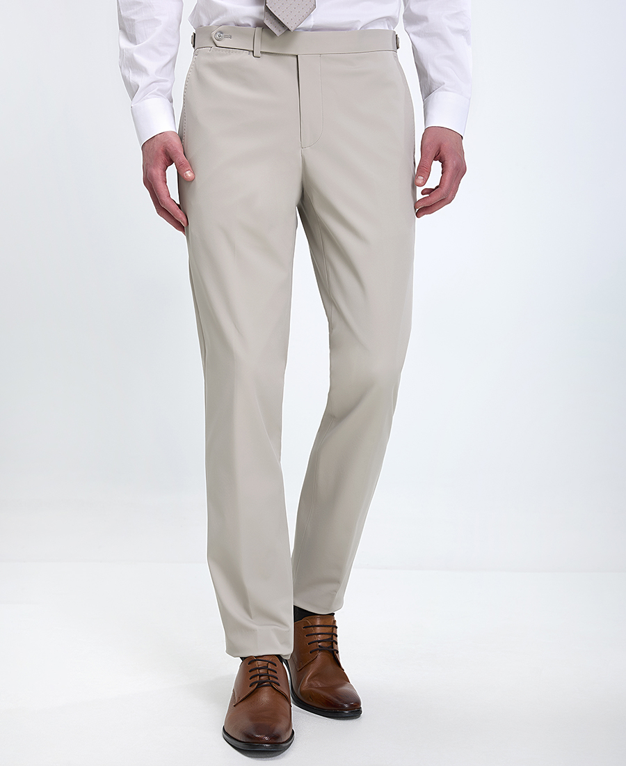 Hd X Vardas Xd X Vardas Ανδρικό Παντελόνι Slim Fit Μπεζ