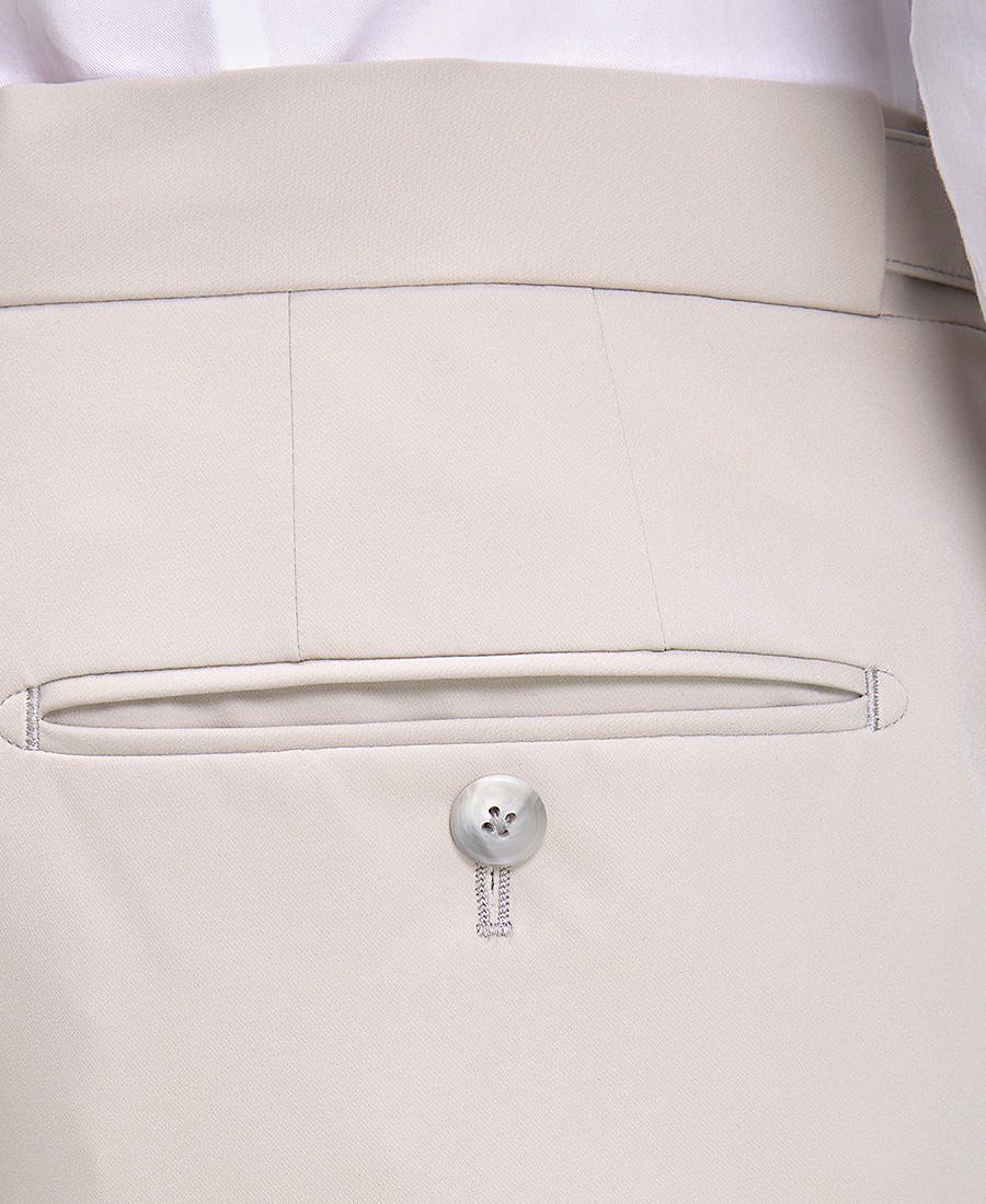 Xd X Vardas Ανδρικό Παντελόνι Slim Fit Μπεζ φωτογραφία