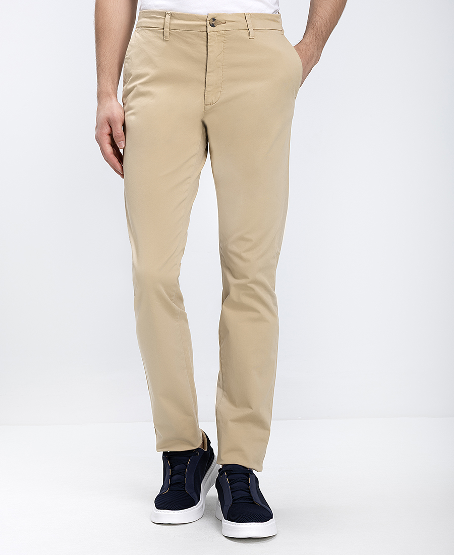 Ανδρικό Παντελόνι Βαμβακερό Modern Fit φωτογραφία