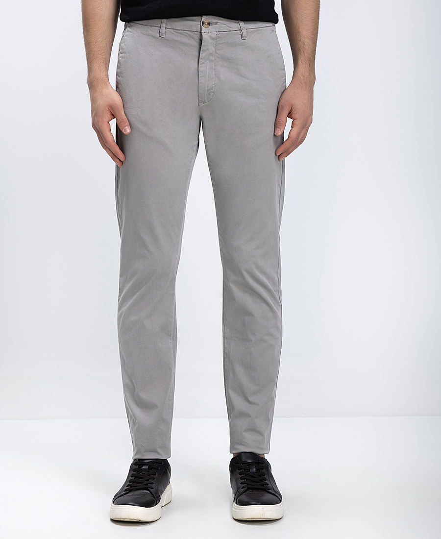 Ανδρικό Παντελόνι Βαμβακερό Modern Fit φωτογραφία
