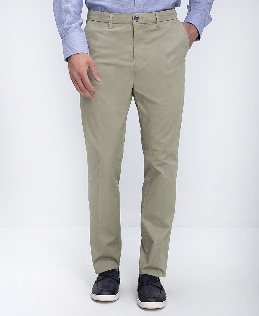 Donini Ανδρικό Παντελόνι Regular Fit Με Ελαστική Βαμβακερή Υφή