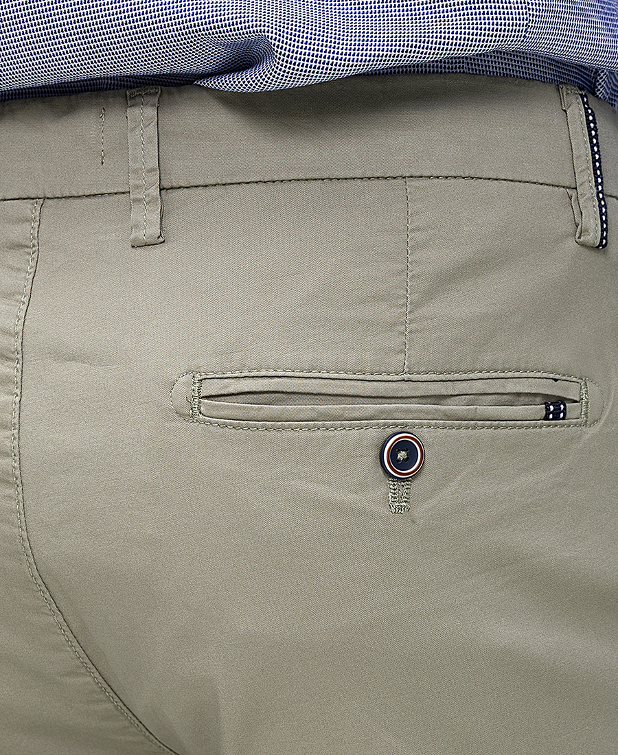 Ανδρικό Παντελόνι Regular Fit Με Ελαστική Βαμβακερή Υφή φωτογραφία