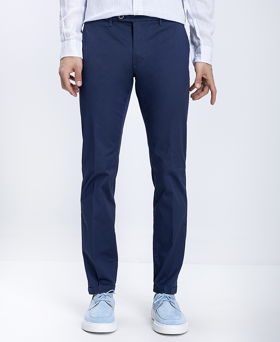 Ανδρικό Παντελόνι Βαμβακερό Modern Fit φωτογραφία
