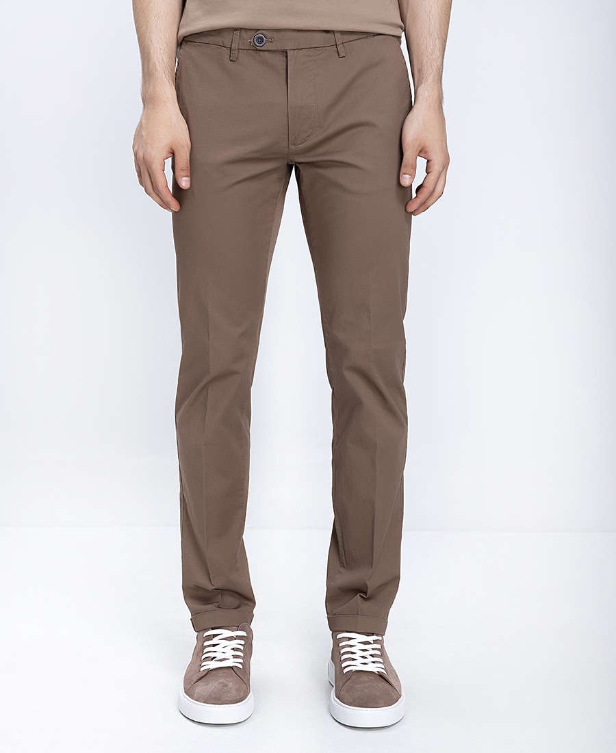 Ανδρικό Παντελόνι Βαμβακερό Modern Fit φωτογραφία
