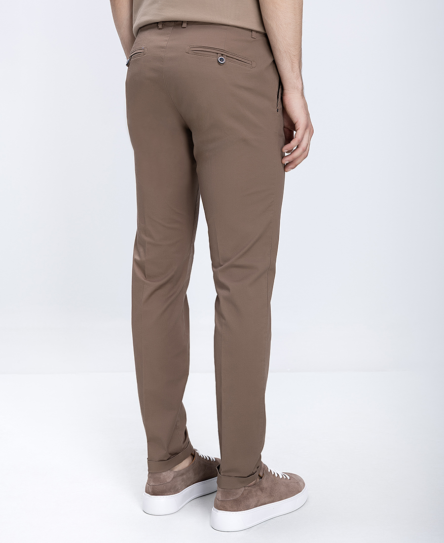 Ανδρικό Παντελόνι Βαμβακερό Modern Fit φωτογραφία
