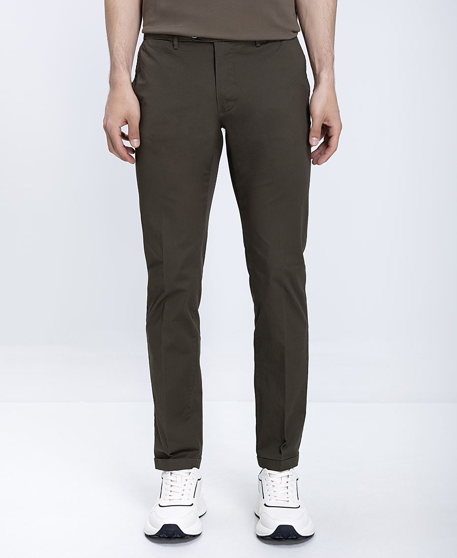 Ανδρικό Παντελόνι Βαμβακερό Modern Fit φωτογραφία