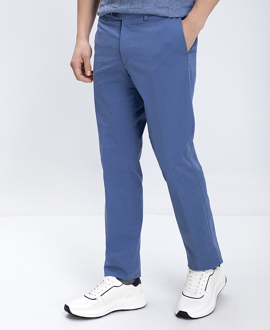 Kaiserhof Ανδρικό Παντελόνι Chino Με Καθαρή Γραμμή Straight Fit