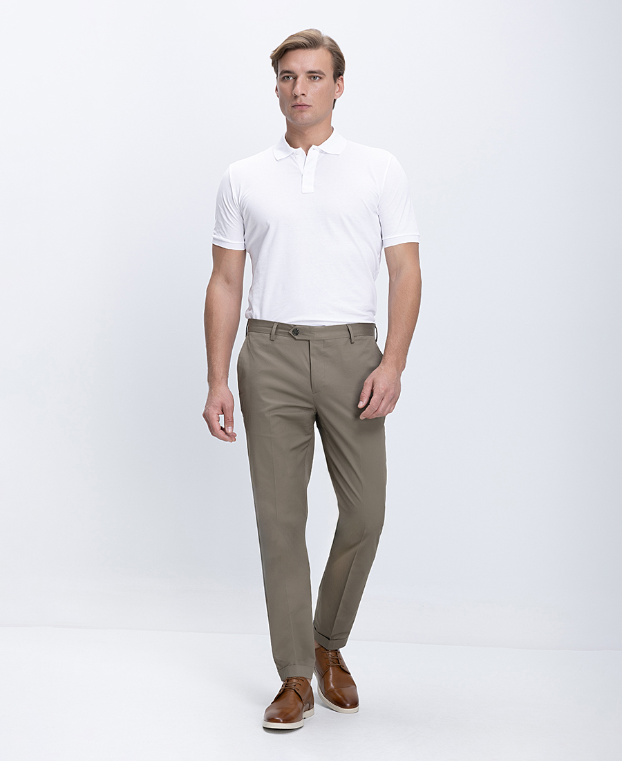 Vardas Ανδρικό Βαμβακερό Παντελόνι Modern Fit