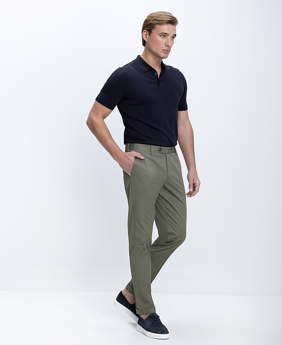 Vardas Ανδρικό Βαμβακερό Παντελόνι Modern Fit