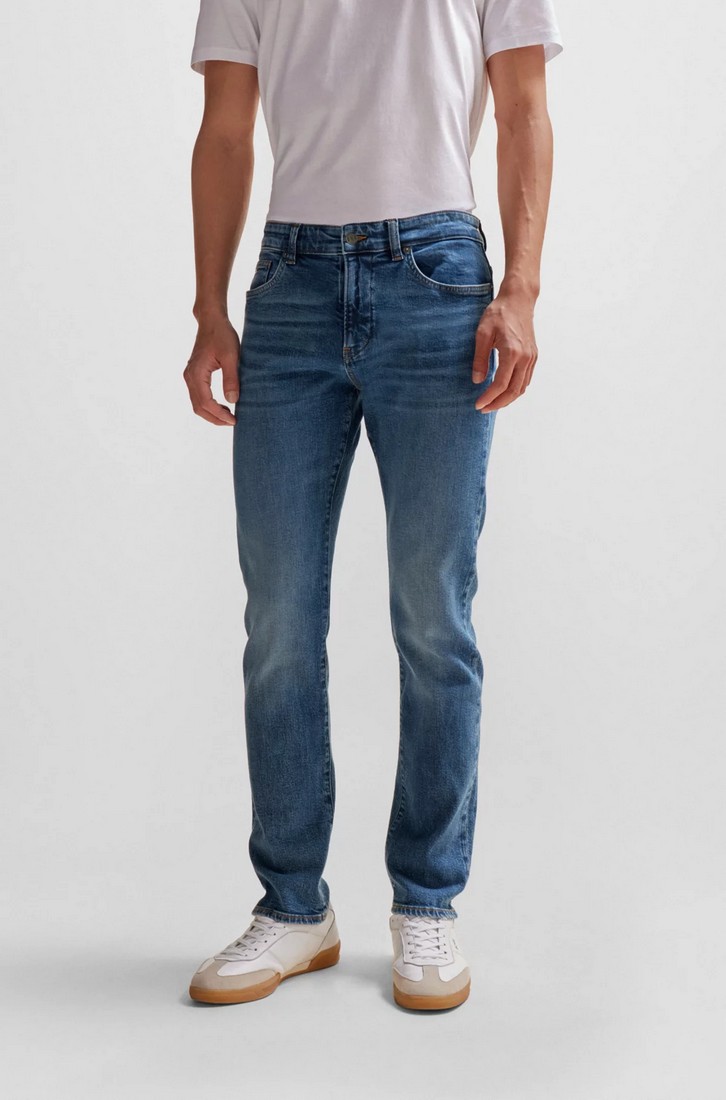 Boss Παντελόνι Denim Stretch Slim Fit