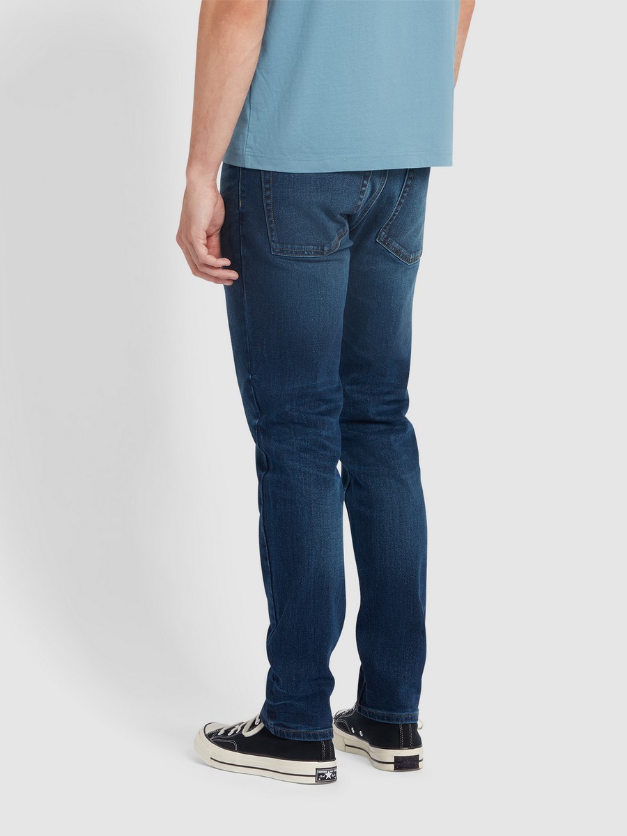 Farah Ανδρικό Τζιν Παντελόνι Slim Fit από Denim φωτογραφία