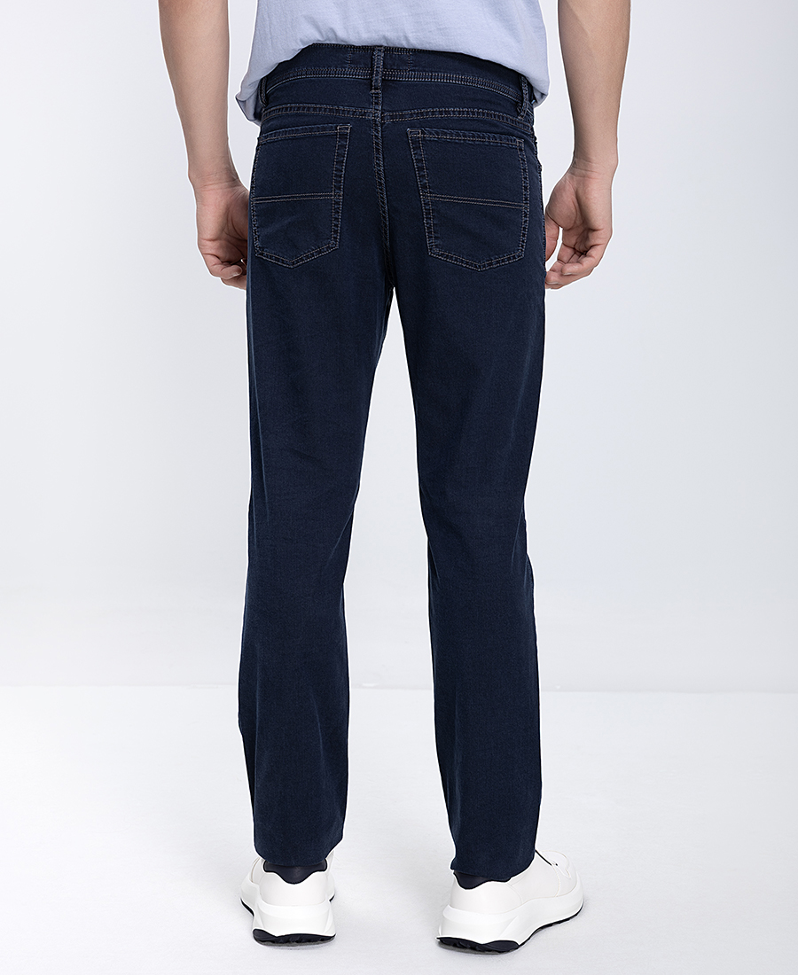 Kaiserhof Ανδρικό Παντελόνι Jean Με Minimal Denim Σχεδίαση Straight Fit φωτογραφία