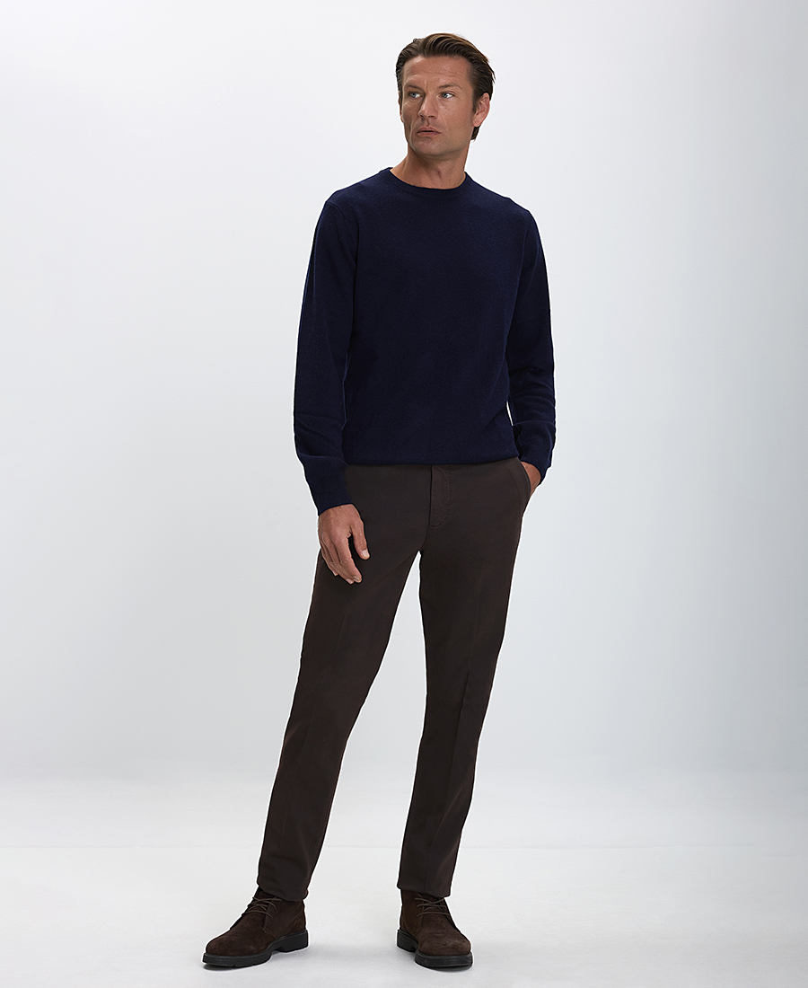 CC Collection Corneliani Ανδρικό Παντελόνι Chinos Modern Fit φωτογραφία