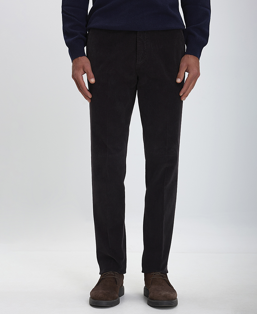 CC Collection Corneliani CC Collection Corneliani Ανδρικό Κοτλέ Παντελόνι Chinos Modern Fit