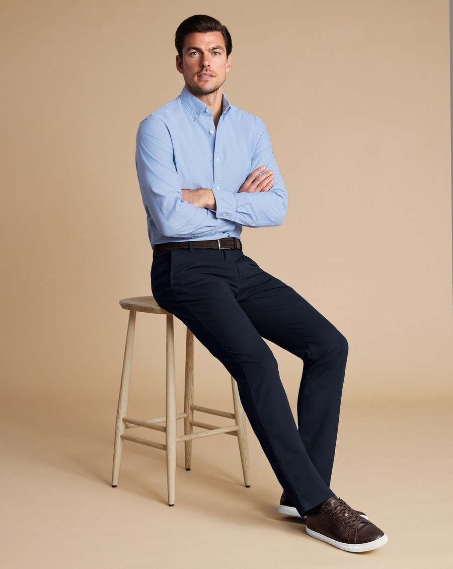 Charles Tyrwhitt Ανδρικό Παντελόνι Chinos Non Iron Slim Fit φωτογραφία
