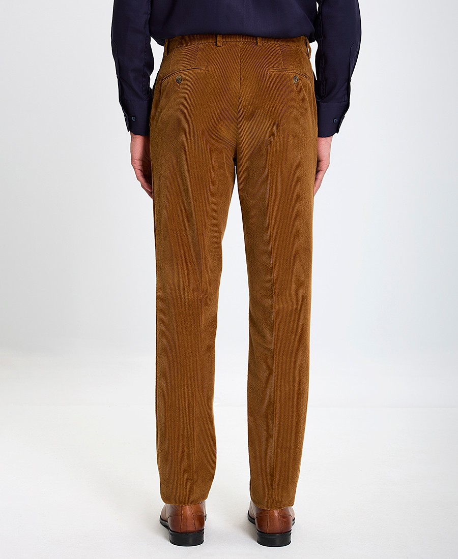 Kaiserhoff Ανδρικό Κοτλέ Παντελόνι Modern Fit σε Καμηλό φωτογραφία