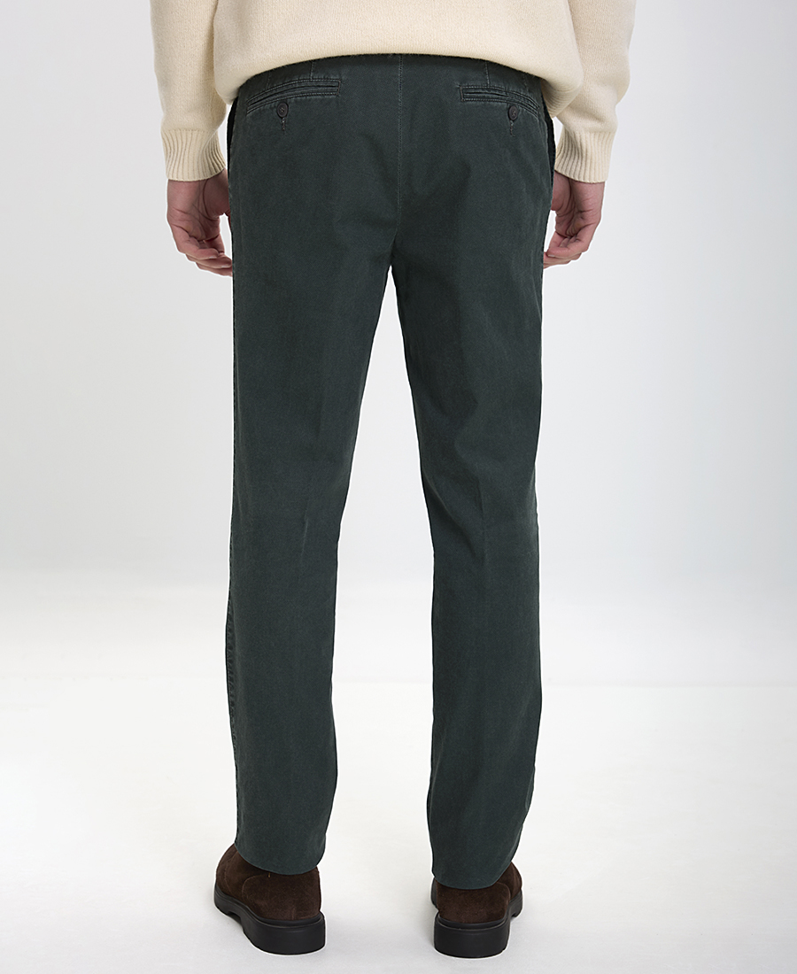 HD x Vardas Ανδρικό Παντελόνι Chinos Βαμβακερό Slim Fit σε Πράσινο φωτογραφία