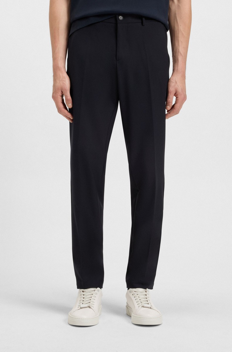 Boss Boss Ανδρικό Παντελόνι Regular Fit Σκούρο Μπλε