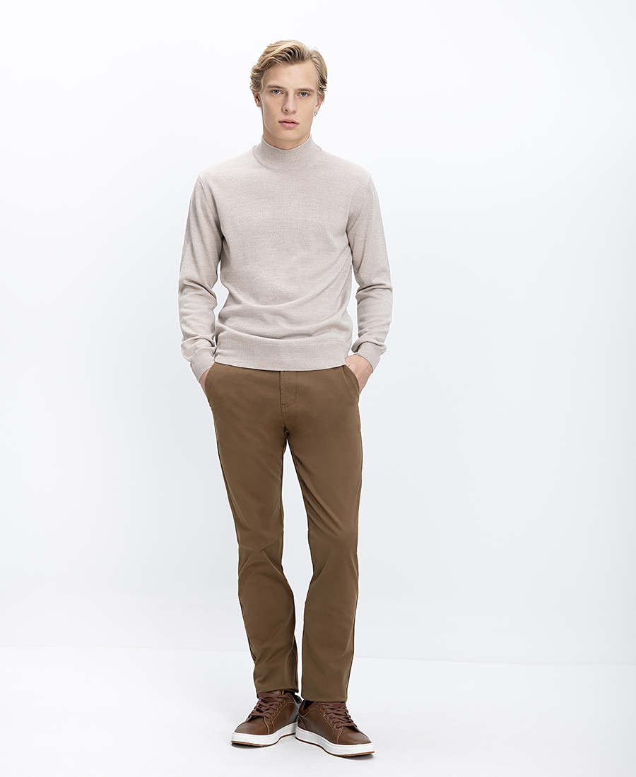 B.S Bags Ανδρικό Παντελόνι Chino Regular Fit φωτογραφία