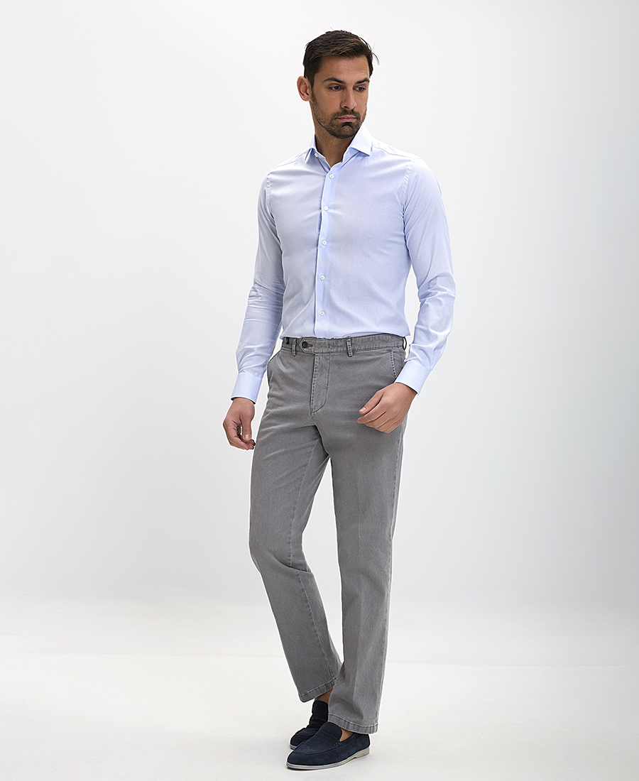 Kaiser Hoff Ανδρικό Παντελόνι Chinos Regular Fit σε 4 χρώματα φωτογραφία