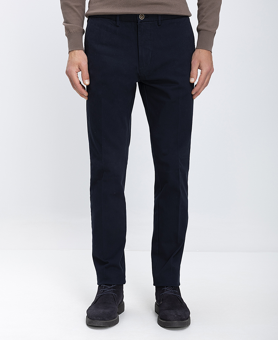 Ανδρικό Παντελόνι Chino Βαμβακερό Με Ελαστικότητα Regular Fit