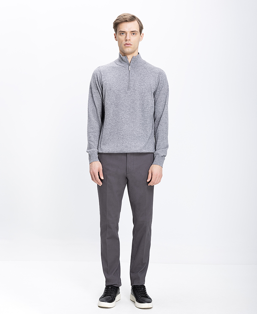 Ανδρικό Παντελόνι Chino Βαμβακερό Με Ελαστικότητα Regular Fit φωτογραφία