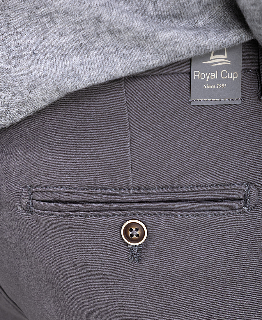 Ανδρικό Παντελόνι Chino Βαμβακερό Με Ελαστικότητα Regular Fit φωτογραφία