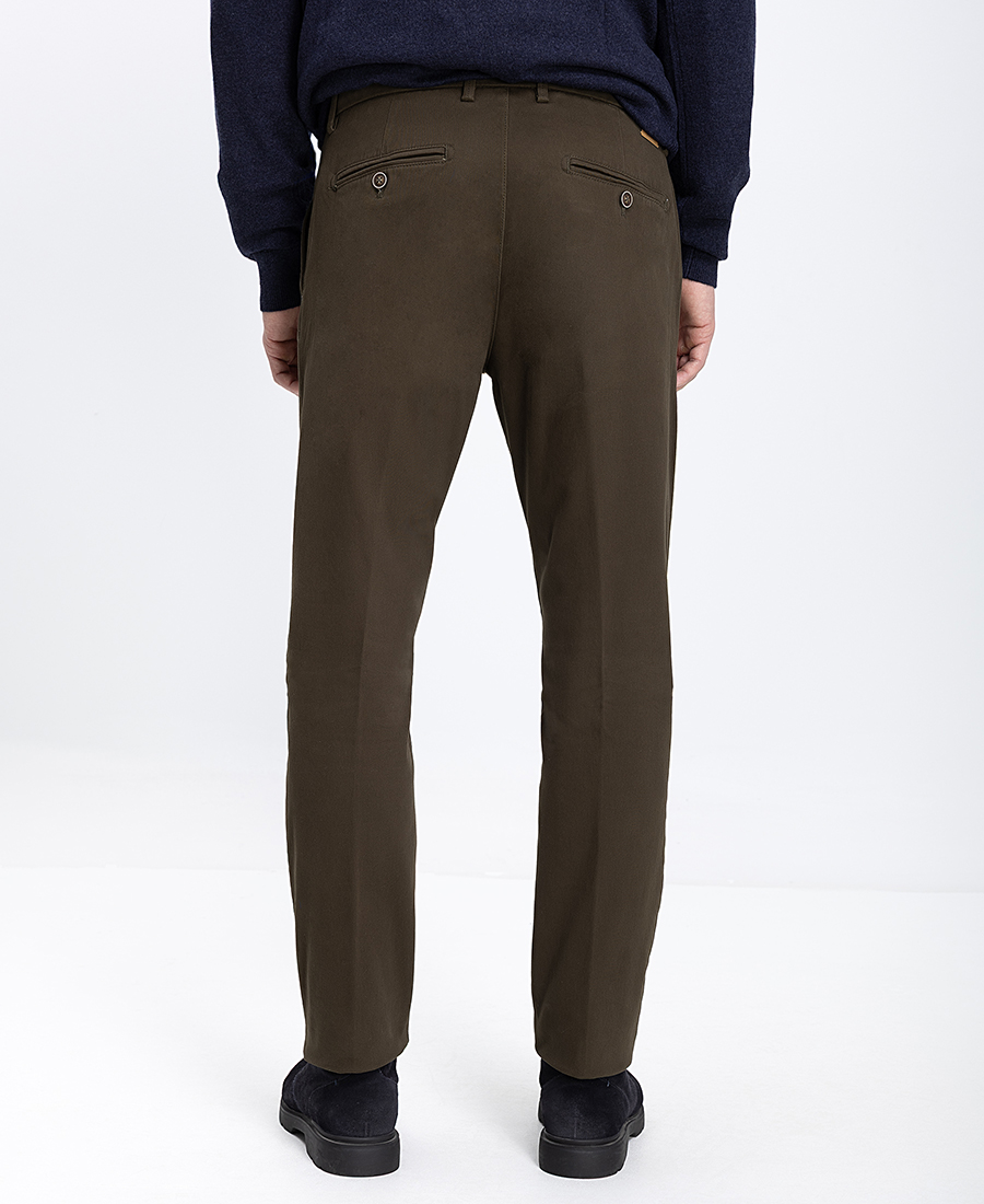 Ανδρικό Παντελόνι Chino Βαμβακερό Με Ελαστικότητα Regular Fit φωτογραφία