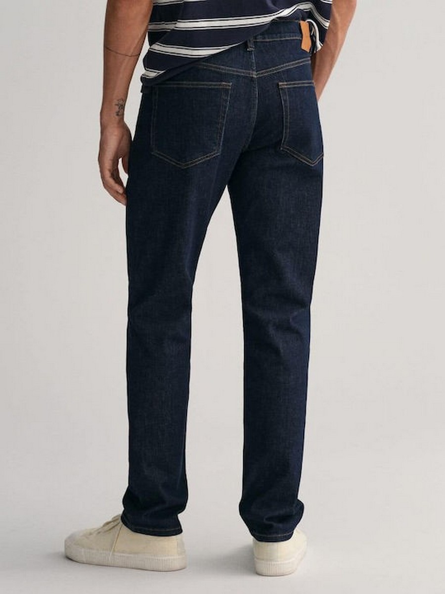 Gant Ανδρικό Jean Παντελόνι Mid Rise Slim Fit σε Μπλε φωτογραφία
