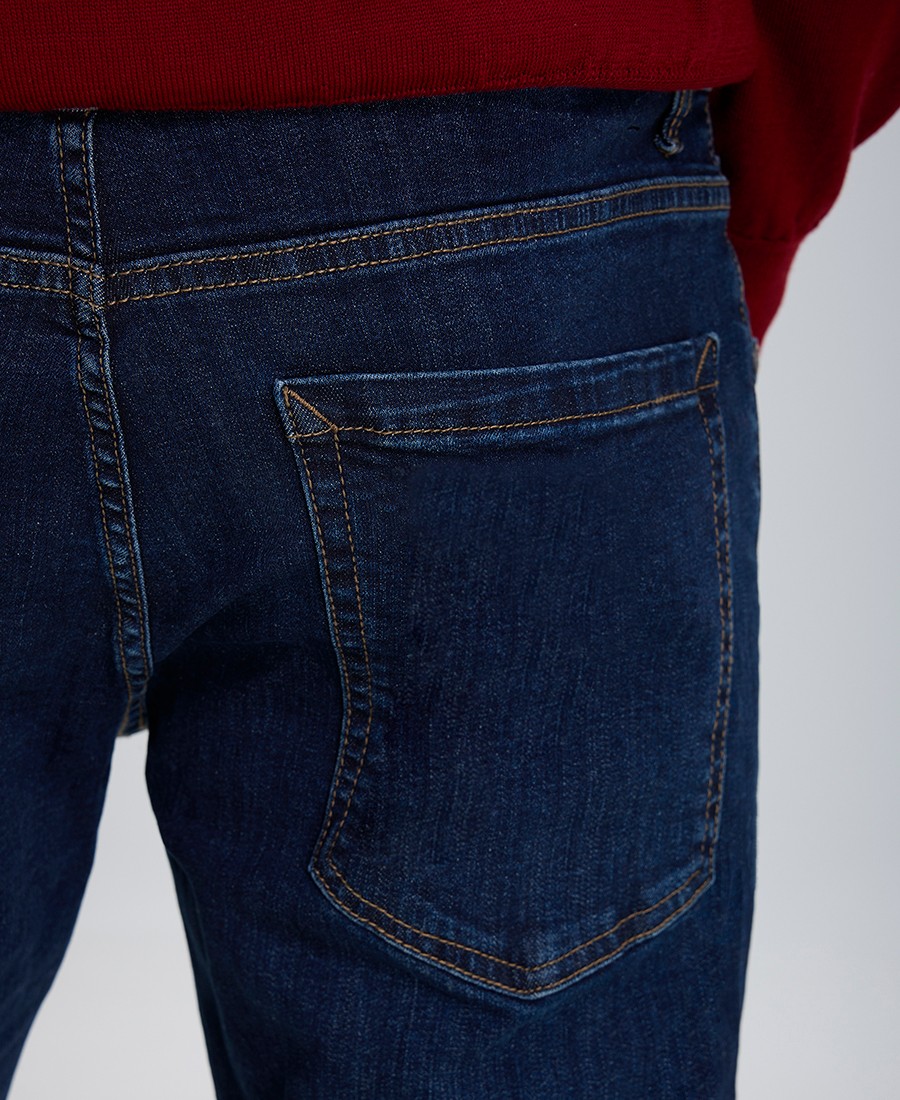 Ανδρικό Τζιν Παντελόνι Πεντάτσεπο Regular Fit φωτογραφία