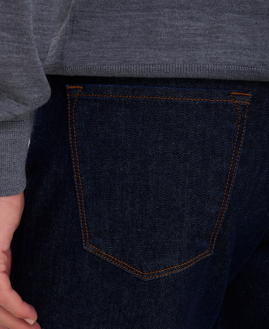 CC Collection Corneliani Ανδρικό Denim Παντελόνι Slim Fit σε Μπλε φωτογραφία