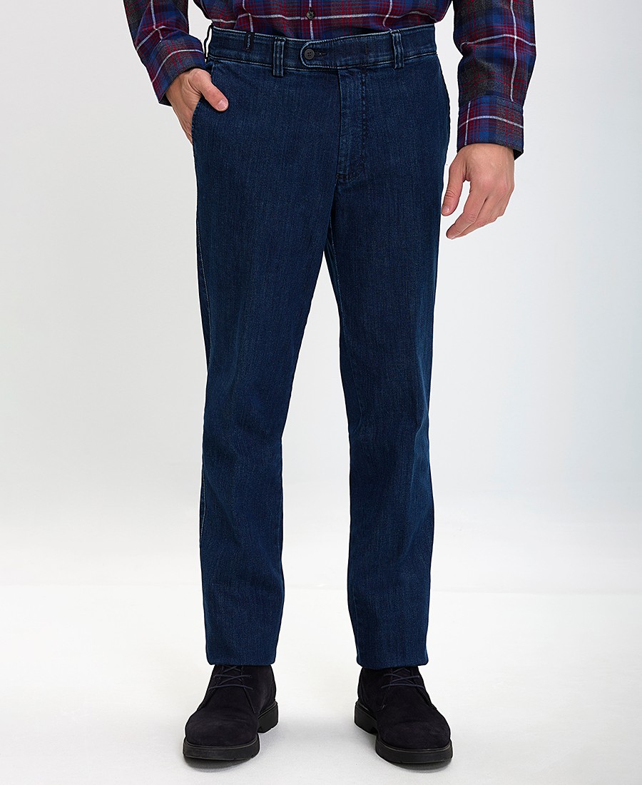 Kaiserhoff Kaiserhoff Ανδρικό Τζιν Παντελόνι Regular Fit με Πλαϊνές Τσέπες