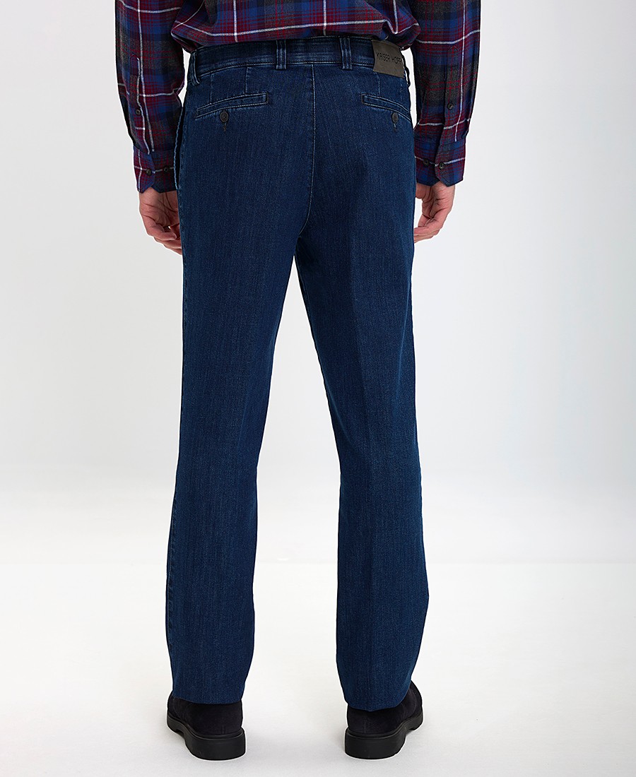 Kaiserhoff Ανδρικό Τζιν Παντελόνι Regular Fit με Πλαϊνές Τσέπες φωτογραφία