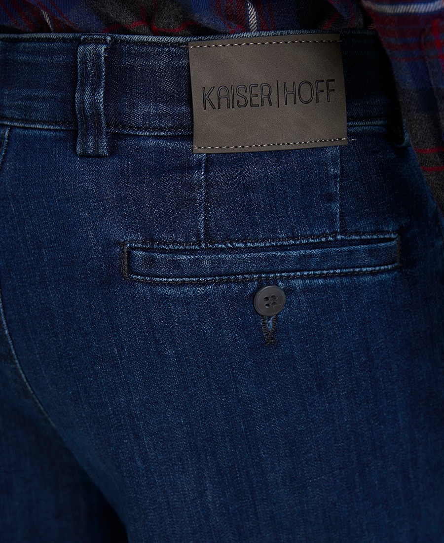 Kaiserhoff Ανδρικό Τζιν Παντελόνι Regular Fit με Πλαϊνές Τσέπες φωτογραφία