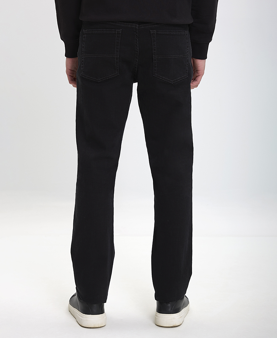 Kaiserhoff Ανδρικό Τζιν Παντελόνι Regular Fit Τσέπες Μαύρο φωτογραφία