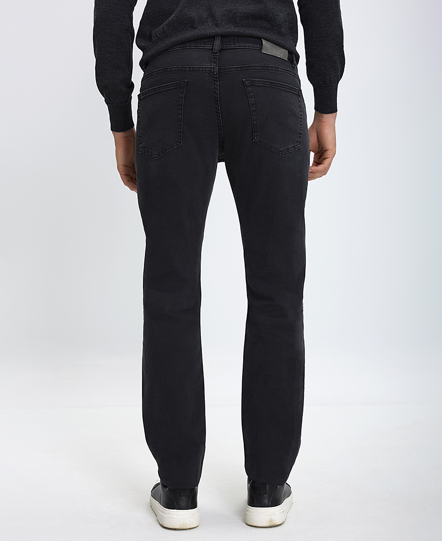 Vardas Ανδρικό Παντελόνι Τζιν Slim Fit σε Μαύρο φωτογραφία