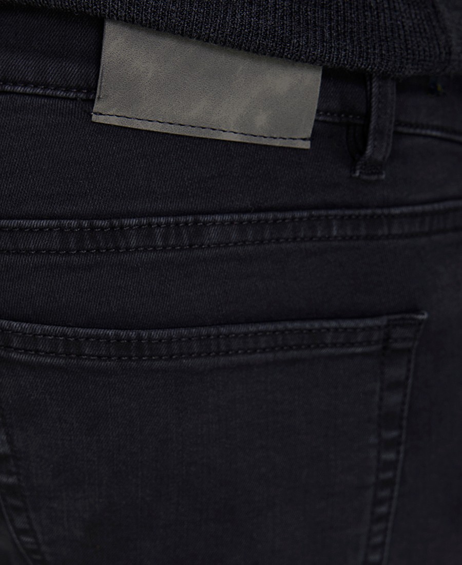 Vardas Ανδρικό Παντελόνι Τζιν Slim Fit σε Μαύρο φωτογραφία