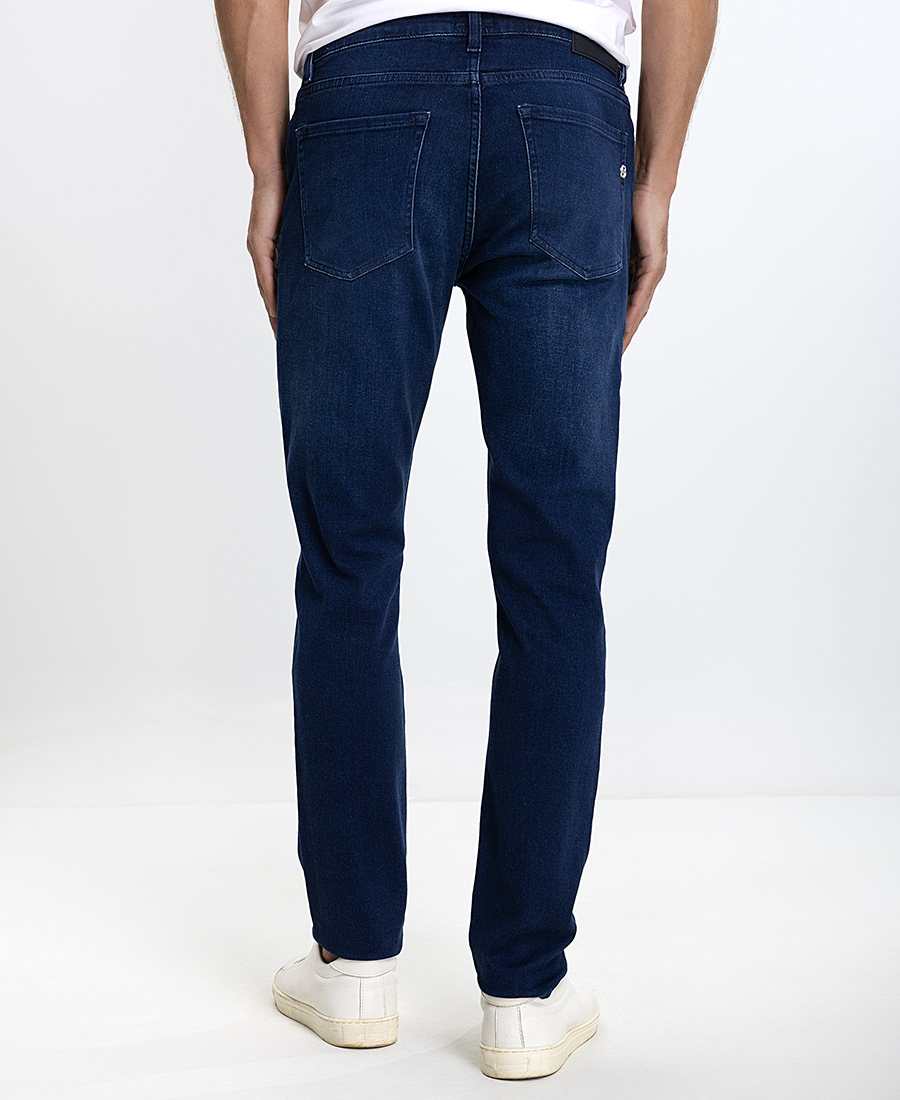 Boss Ανδρικό Τζιν Straight Fit Από Βαμβάκι Με Ελαστικότητα φωτογραφία