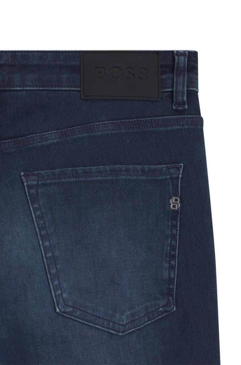 Boss Ανδρικό Τζιν Straight Fit Από Ελαστικό Denim φωτογραφία
